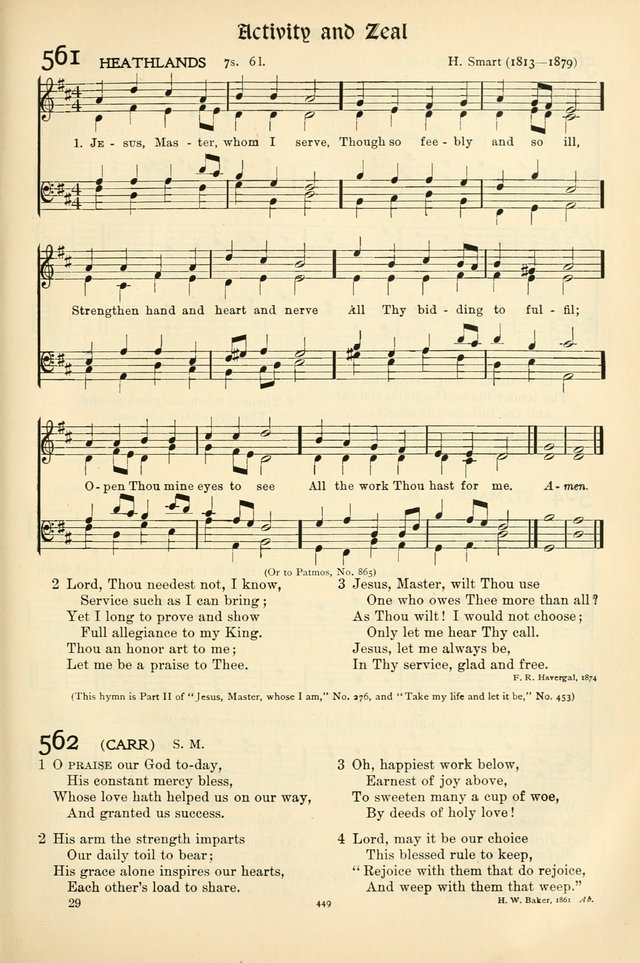 In Excelsis: Hymns with Tunes for Christian Worship. 7th ed. page 455
