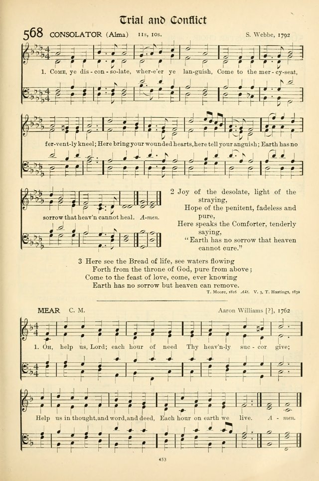 In Excelsis: Hymns with Tunes for Christian Worship. 7th ed. page 459