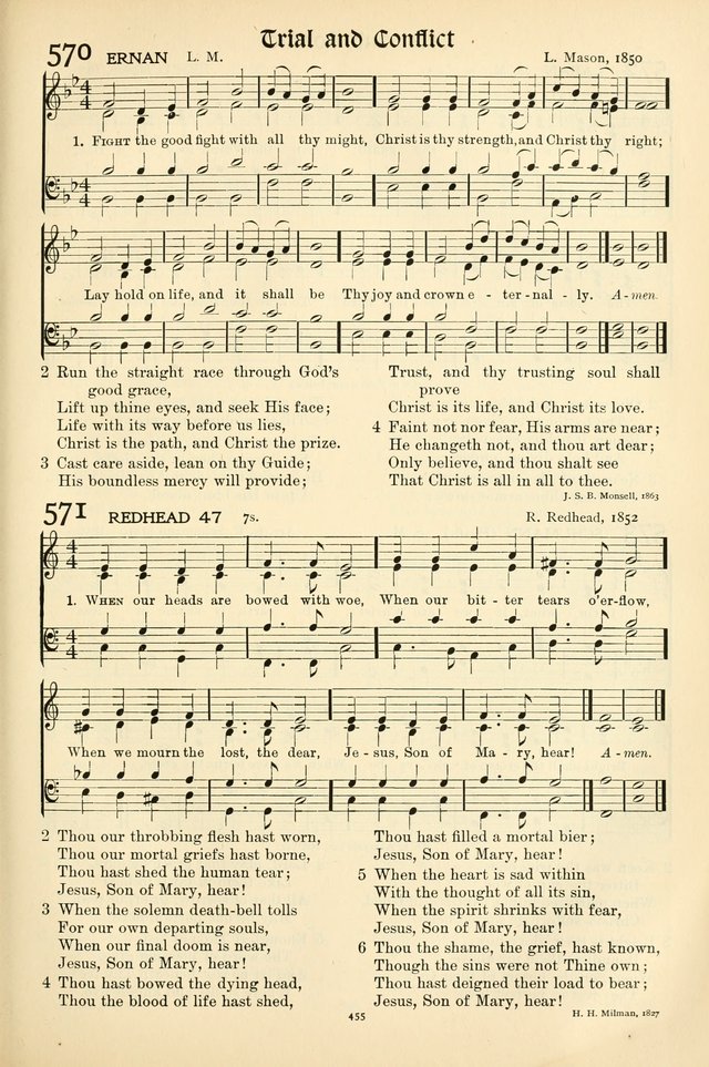 In Excelsis: Hymns with Tunes for Christian Worship. 7th ed. page 461