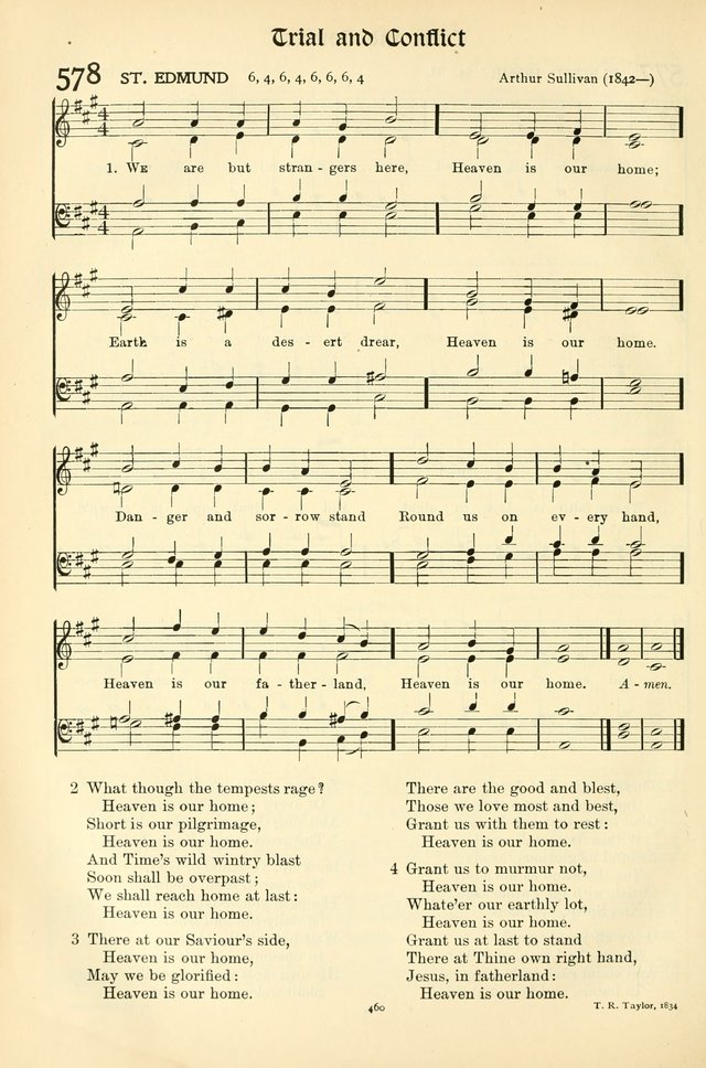 In Excelsis: Hymns with Tunes for Christian Worship. 7th ed. page 466