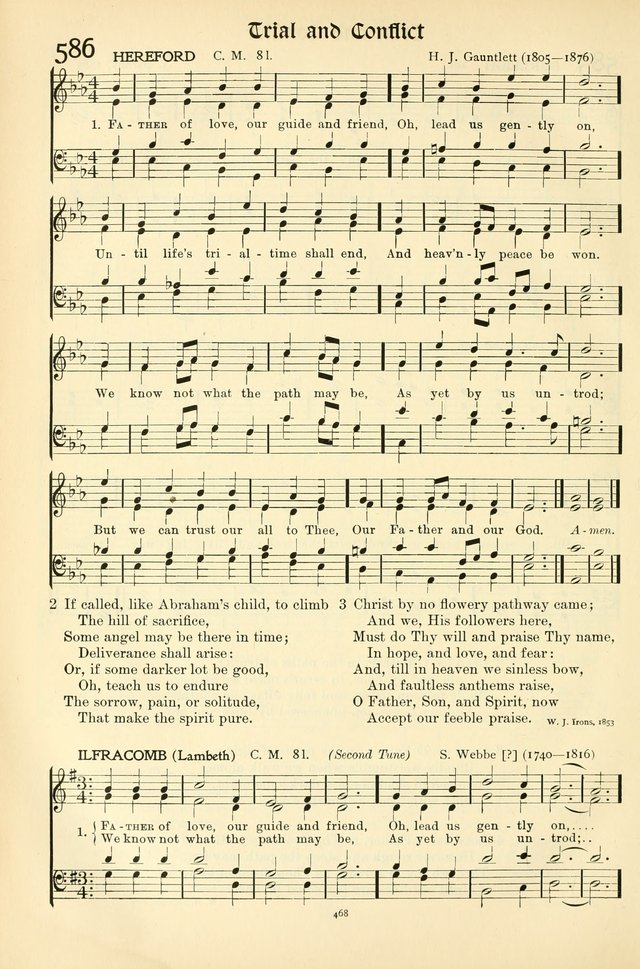 In Excelsis: Hymns with Tunes for Christian Worship. 7th ed. page 474