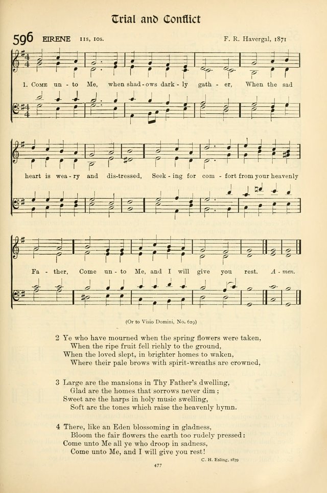 In Excelsis: Hymns with Tunes for Christian Worship. 7th ed. page 485