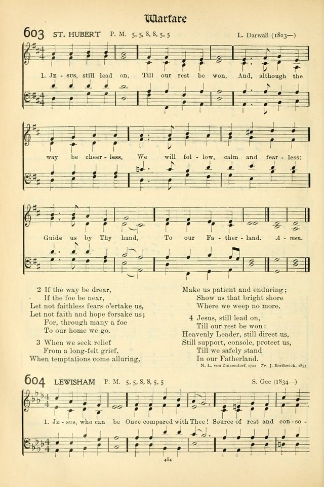 In Excelsis: Hymns with Tunes for Christian Worship. 7th ed. page 492