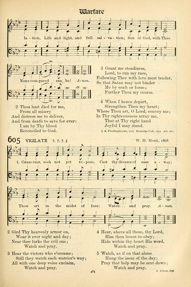 In Excelsis: Hymns with Tunes for Christian Worship. 7th ed. page 493