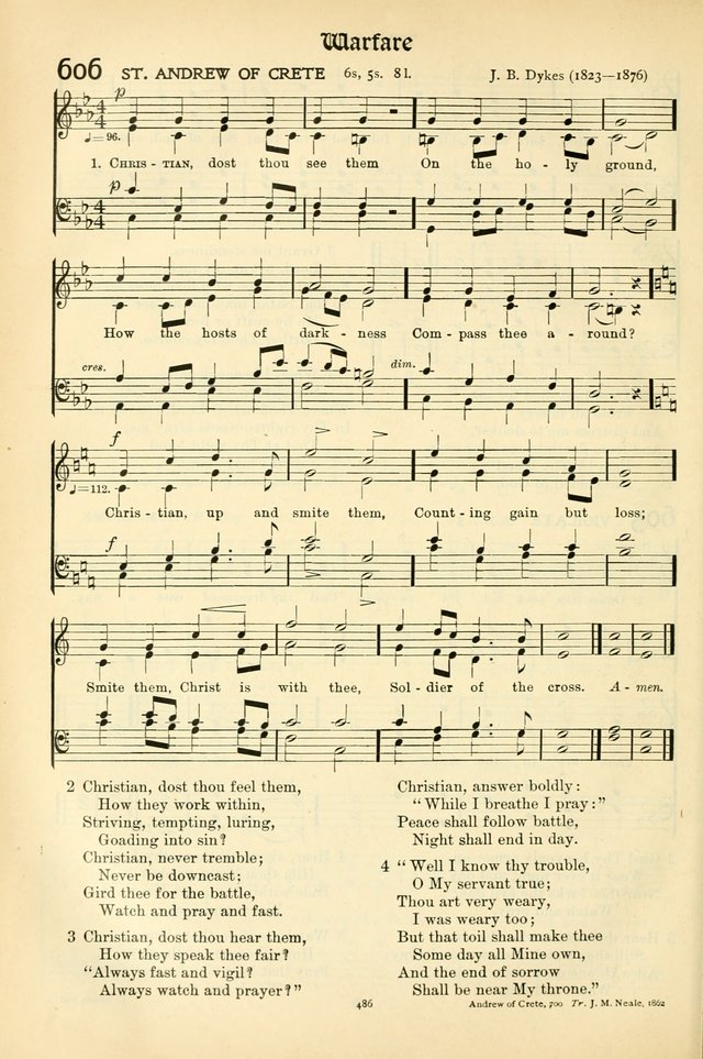 In Excelsis: Hymns with Tunes for Christian Worship. 7th ed. page 494