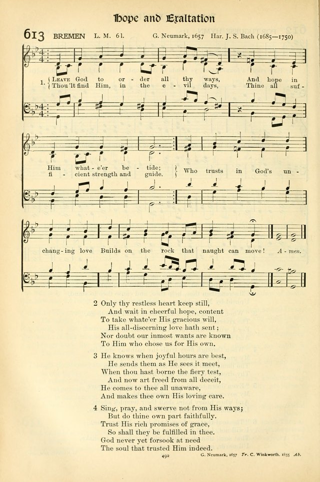 In Excelsis: Hymns with Tunes for Christian Worship. 7th ed. page 500