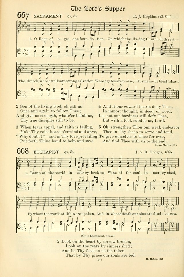 In Excelsis: Hymns with Tunes for Christian Worship. 7th ed. page 540