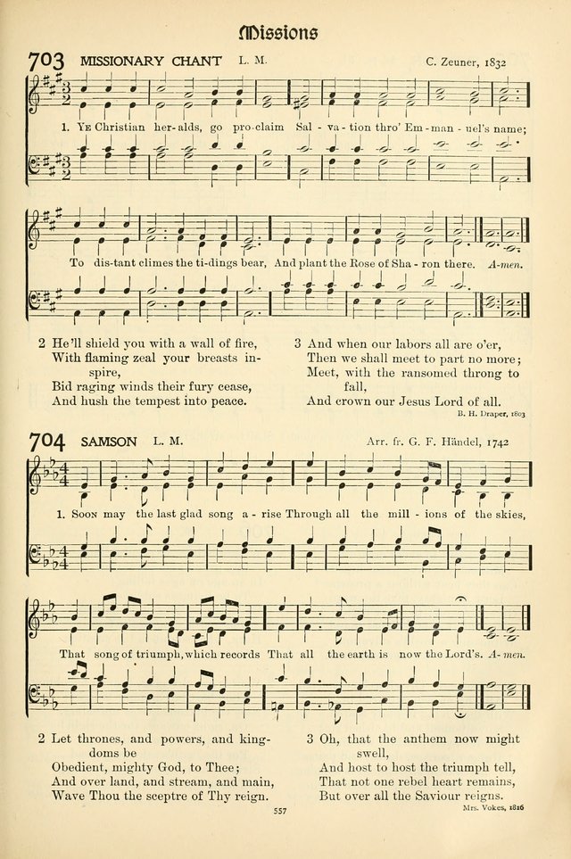 In Excelsis: Hymns with Tunes for Christian Worship. 7th ed. page 565