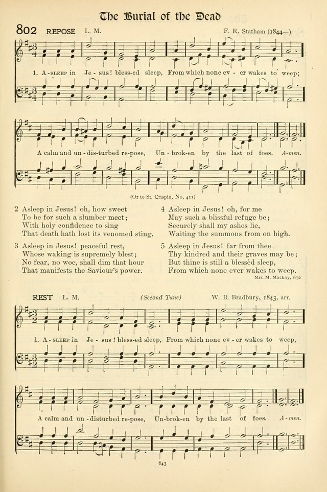 In Excelsis: Hymns with Tunes for Christian Worship. 7th ed. page 653