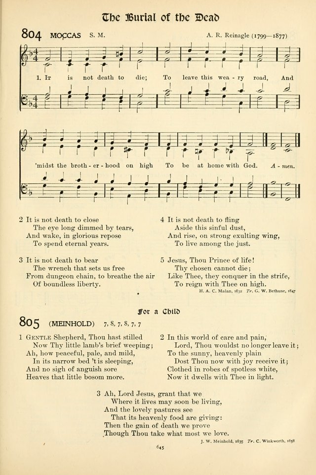 In Excelsis: Hymns with Tunes for Christian Worship. 7th ed. page 655