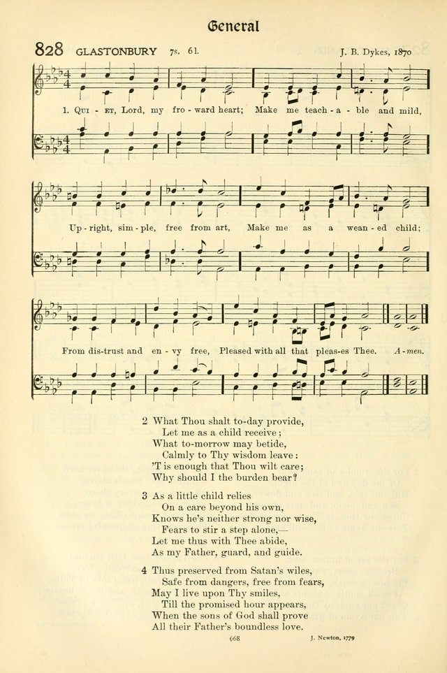 In Excelsis: Hymns with Tunes for Christian Worship. 7th ed. page 678