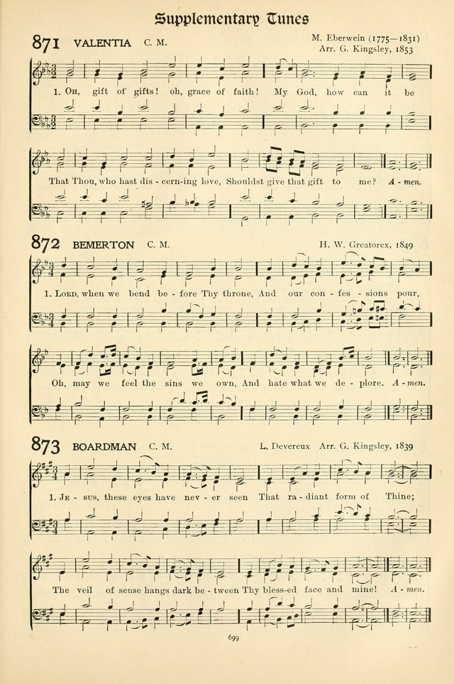In Excelsis: Hymns with Tunes for Christian Worship. 7th ed. page 709