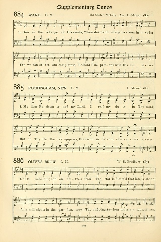 In Excelsis: Hymns with Tunes for Christian Worship. 7th ed. page 714