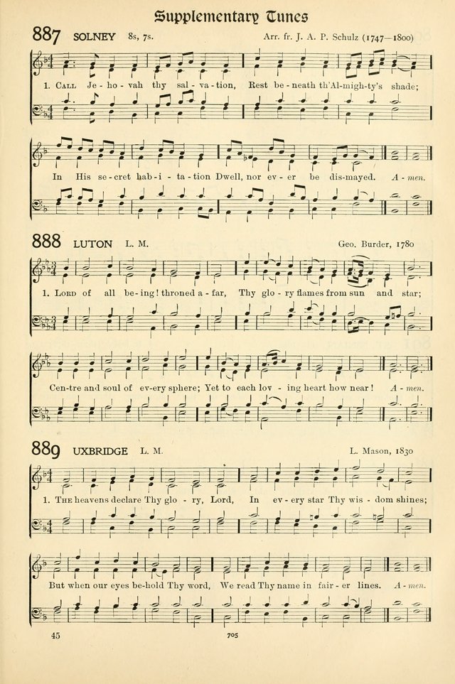 In Excelsis: Hymns with Tunes for Christian Worship. 7th ed. page 715