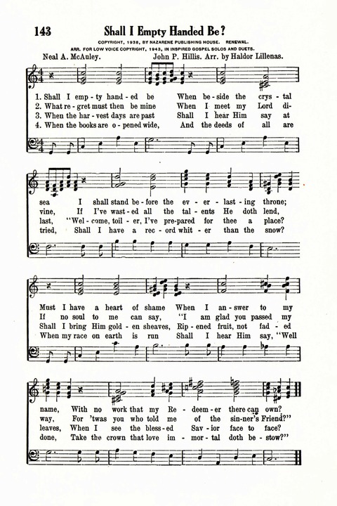 Inspiring Gospel Solos and Duets No. 1 page 149