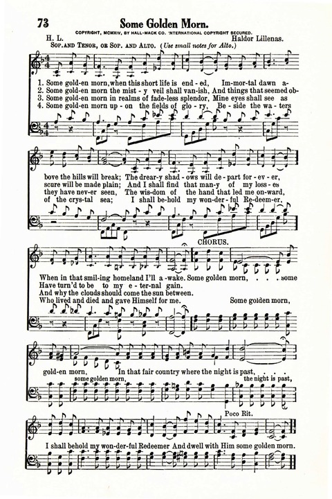 Inspiring Gospel Solos and Duets No. 1 page 75