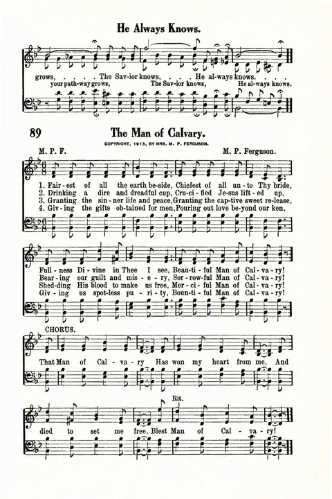Inspiring Gospel Solos and Duets No. 1 page 91