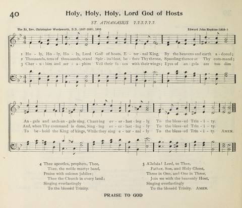 The Institute Hymnal page 46