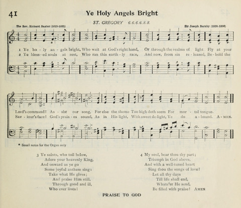 The Institute Hymnal page 47
