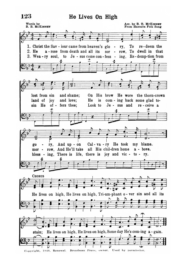 Inspiring Hymns page 107