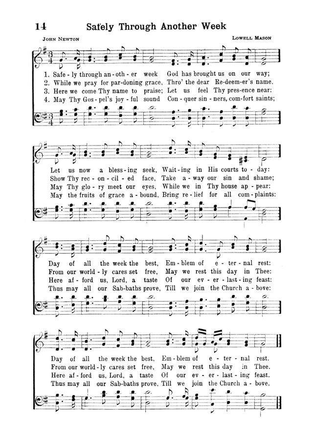 Inspiring Hymns page 14