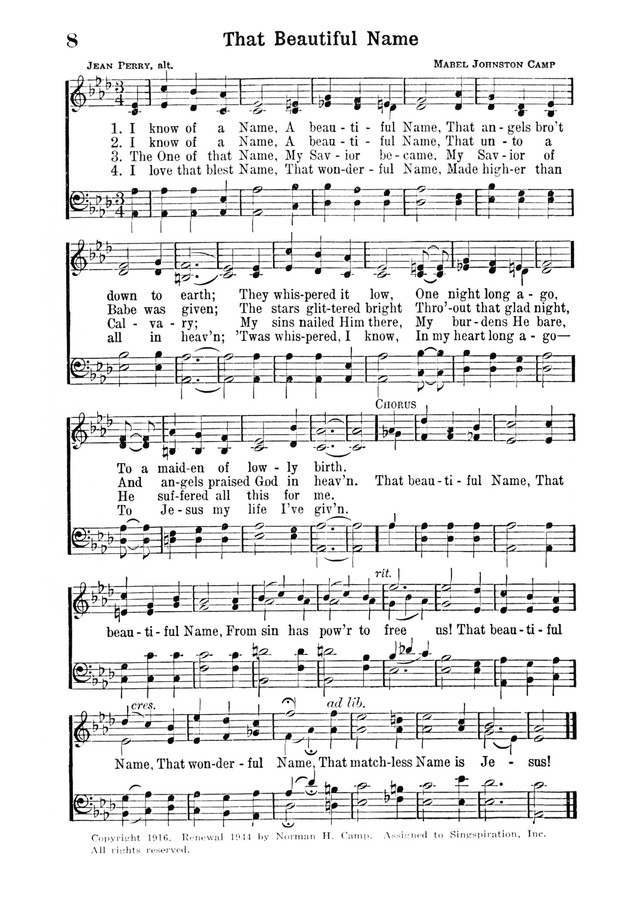 Inspiring Hymns page 8