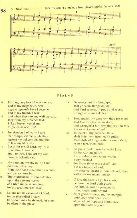 The Irish Presbyterian Hymnbook page 119
