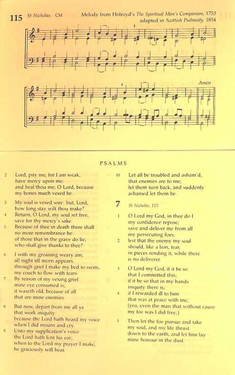 The Irish Presbyterian Hymnbook page 12