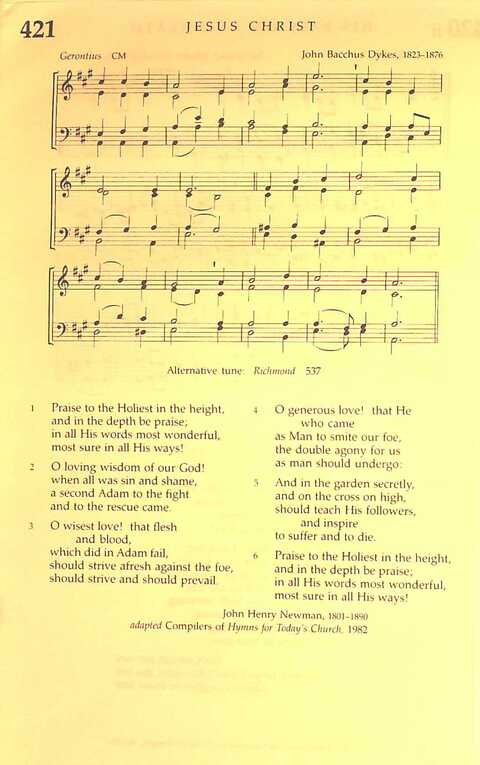 The Irish Presbyterian Hymbook page 1449