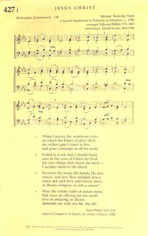 The Irish Presbyterian Hymnbook page 1455