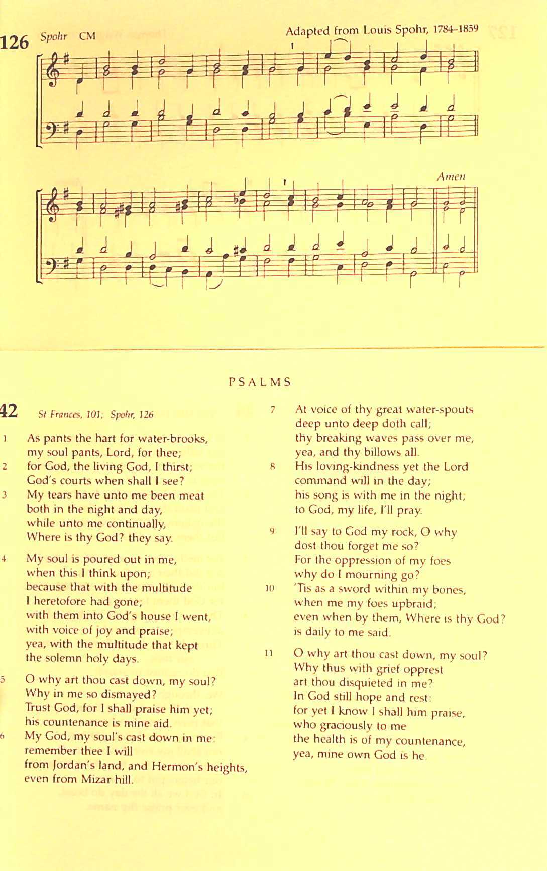 The Irish Presbyterian Hymbook page 157