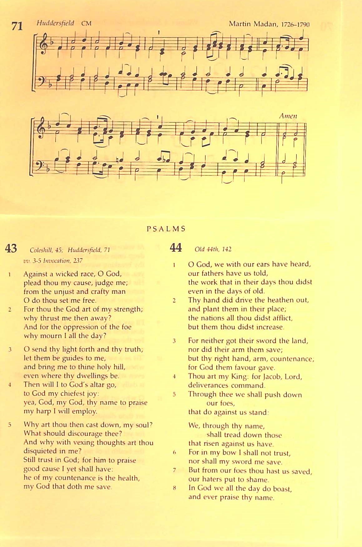 The Irish Presbyterian Hymbook page 159
