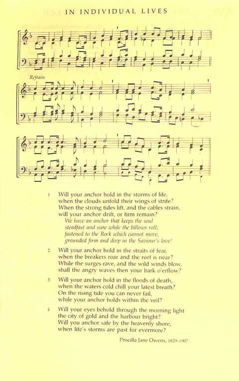 The Irish Presbyterian Hymnbook page 1614