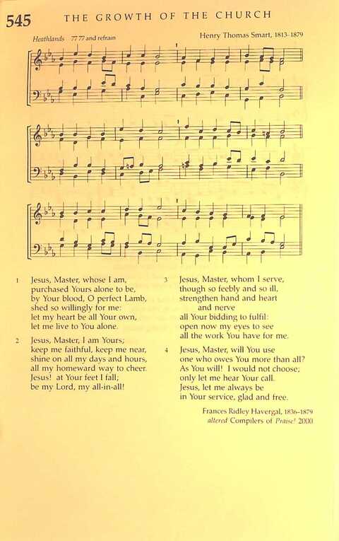 The Irish Presbyterian Hymnbook page 1643