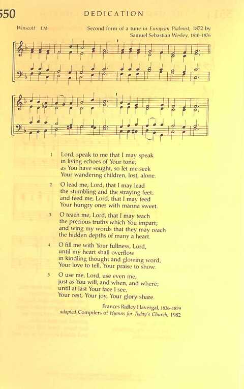 The Irish Presbyterian Hymnbook page 1650