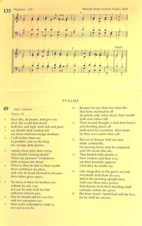 The Irish Presbyterian Hymnbook page 180