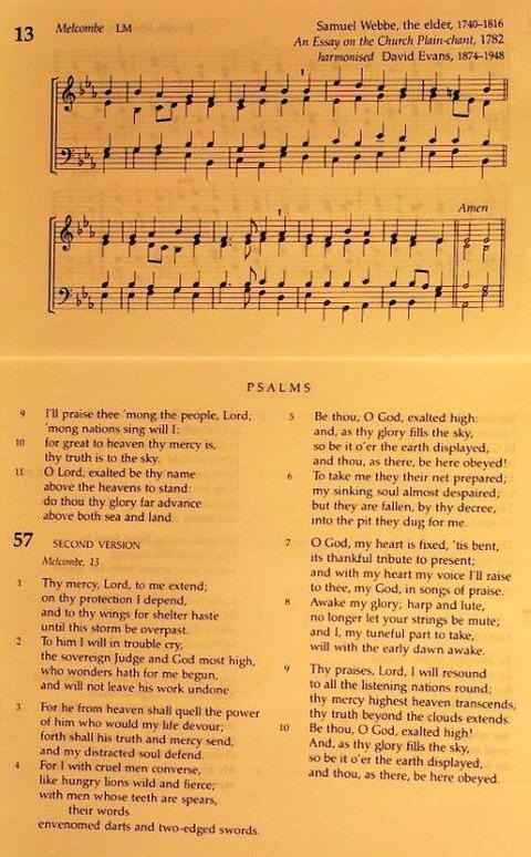 The Irish Presbyterian Hymnbook page 213