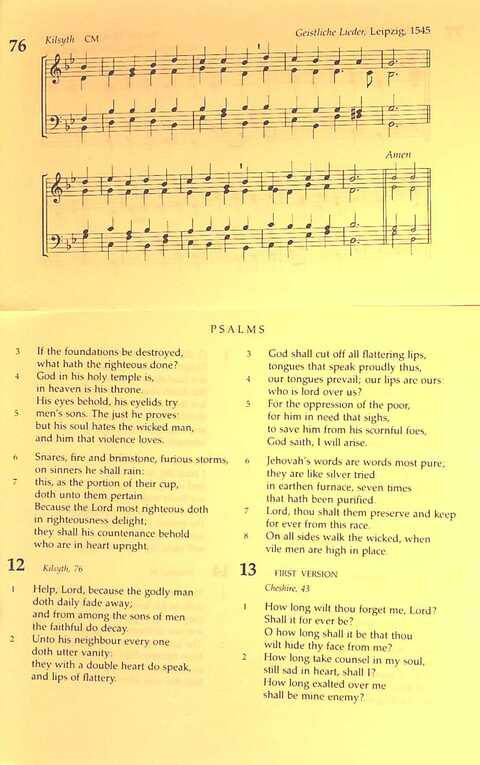 The Irish Presbyterian Hymnbook page 27