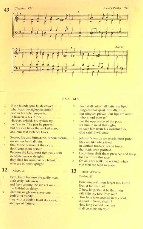 The Irish Presbyterian Hymbook page 28