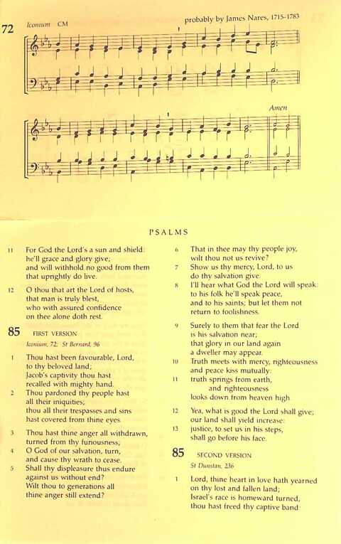 The Irish Presbyterian Hymnbook page 307