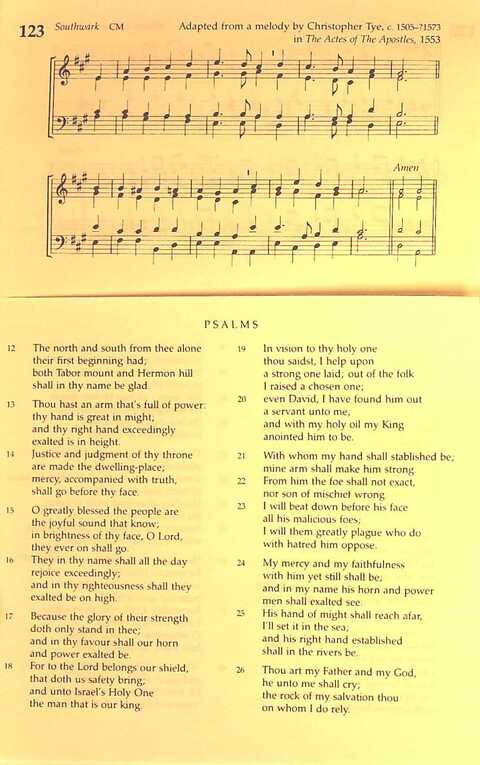 The Irish Presbyterian Hymbook page 323