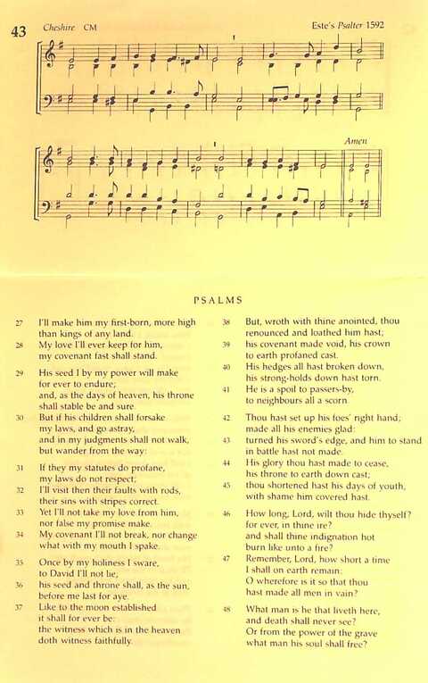 The Irish Presbyterian Hymbook page 327
