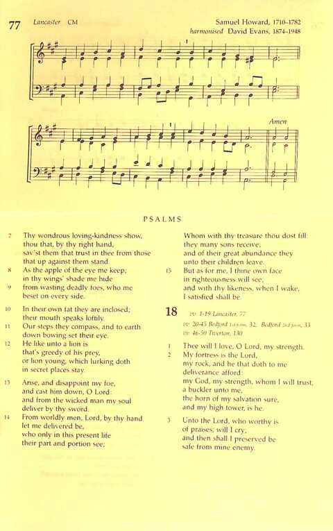 The Irish Presbyterian Hymbook page 38