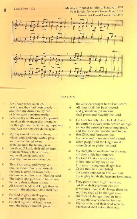 The Irish Presbyterian Hymnbook page 385