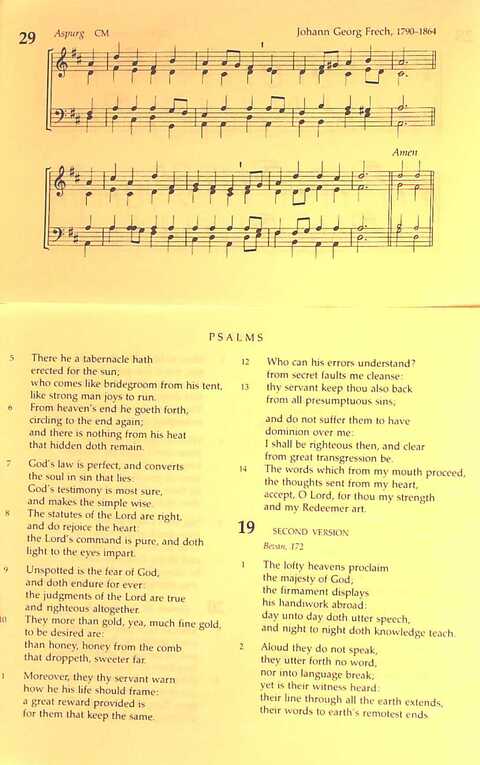 The Irish Presbyterian Hymbook page 47