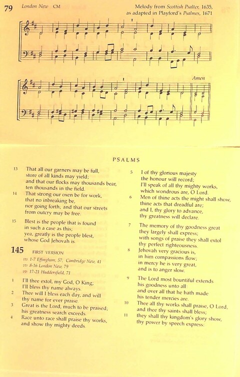 The Irish Presbyterian Hymnbook page 584