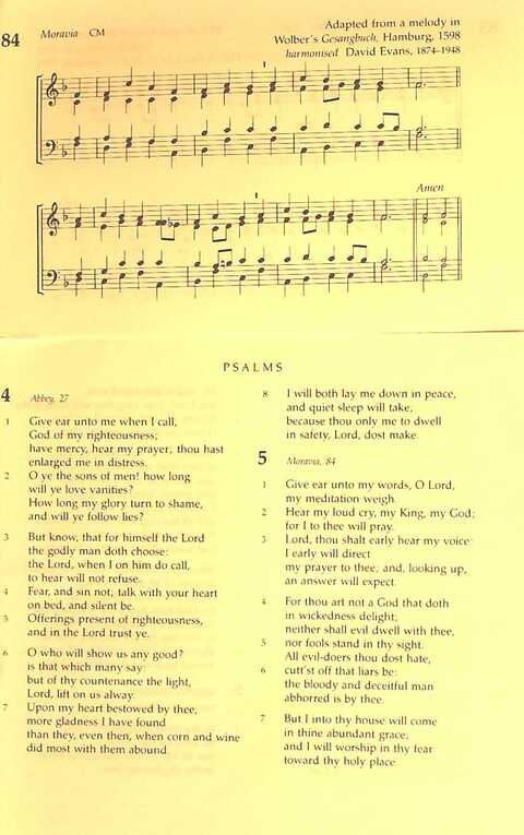 The Irish Presbyterian Hymnbook page 6