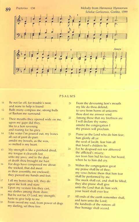 The Irish Presbyterian Hymnbook page 62