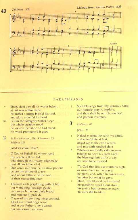 The Irish Presbyterian Hymnbook page 625