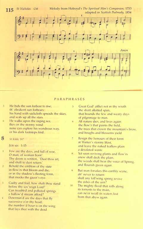 The Irish Presbyterian Hymbook page 631
